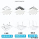 Chuangjingyixuan is suitable for Midea central air-conditioning windshield to prevent direct blowing, square ceiling machine air-conditioning outlet windshield, windshield board, air duct machine anti-direct blowing cover plastic bracket type 60*60CM round air outlet suitable for 0x0x0cmA
