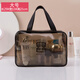 Chengyang cosmetic bag new ins style super popular portable women's travel large capacity toiletry bag storage bag box thickened gray large size