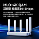 ZTE (ZTE) Sky Survey BE5100Pro+ Wireless Router Self-developed 10-core chip Dual 2.5G port WiFi7 Gigabit dual-band 5 signal amplifier compatible with WiFi6 gaming acceleration