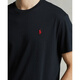 Polo Ralph Lauren 拉夫劳伦男装 经典款定制修身版型短袖T恤RL12050 001-黑色 XL