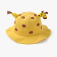 Jiuaijiu baby hat autumn and winter baby sun visor children's fisherman hat protective basin hat baby mask 20B212 yellow