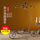 Rack for red wine, display for red wine glasses and wine utensils, special display storage rack, decorative ornaments, goblet hanging upside down rack, wine bottle holder, red wine glass holder, enlarged reinforced chariot (bare rack)