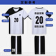 
Cute Mais volleyball uniform set for men and women student air volleyball uniform professional competition team uniform quick drill training sportswear customization A831-short sleeve white 2XL size