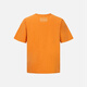 
EVISU [Multiple Fold] Gradient color home floral print men's T-shirt men 2ESHTM3TS702XXCT brick color XL