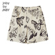 jnby by JNBY Jiangnan cloth children's clothing shorts summer colorful print cute casual cotton linen men and women children 1N6E13790 973 meters black two-color 120 cm