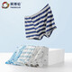 
Inbolun children's underwear boys modal cotton teenager boys boxers medium-sized children's boxers shorts four pairs 15247 antibacterial style 4 pieces 150