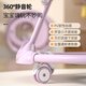 Xiaobuduotu walker baby 2024 new children's cart baby anti-turnover learning driving multi-functional walker maca powder/silent wheel/toy model