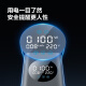 Bull (Bull) Pantalla de pantalla digital inteligente GaN 100W Cargo de carga rápida/Estación de carga de escritorio/Cebo de escritorio Anti-Surge E-Sports Vertical USB 2C2A+3 Jack Switch de control principal