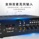 纽曼（Newmine）R106吸顶音响套装蓝牙定压功放机公共广播家用客厅商用会议店铺背景喇叭嵌入式隐藏吊顶音箱一拖六