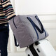 Love Orange Travel Clothing Storage Bag Trolley Luggage Bag Waterproof Quilt Bag Organizer Clothes Storage Bag Dark Blue Stripes Medium Size 48*38*24cm