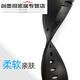 珠佩丽原装沛纳海表带适配手PAM616/1305/692/1950原针扣24 PNH-黑带绿标+银色针扣 26MM