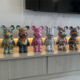 Miru Love Bear Internet celebrity children's room decorations living room light luxury TV cabinet wine cabinet cartoon violent bear ornament small doll 28cm big explosion