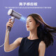 Panasonic Hair Dryer Home Hair Dryer Portable Foldable High Speed Silent Negative Ion Hair Care High Power Hair Dryer Birthday Gift for Girlfriend, Wife, Chinese Valentine's Day Gift EH-NW90 Star Flame Powder Gift Box Nanoyi Moisturizing Hair Care