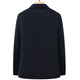 Fulanle Paulo LOOL Support Sun Autumn Men's Trow Traje de lana STRING STRING Business Catón de lana grueso de hombres Dark Blue grueso 175/l