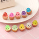Cute broken-shell chicks luminous small ornaments diy home ledger children's ornaments wholesale cartoon resin accessories Luminous broken-shell chicks mixed pack of 20 hot-selling models