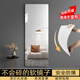 
Van Hatton VAN HARDON [SF Express Delivery Home] Acrylic Soft Mirror Wall Dressing Mirror Household Adhesive Clothes Mirror Full-length Mirror [Rounded Corner] 50x180CM Ultra-clear Thickened