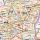 Shaanxi map 2025 Shaanxi Provincial Government Transportation Terrain 1068*749 mm