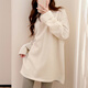 TonLion 2025 autumn and winter simple and versatile mid-length women's pullover sweater