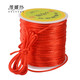 Venasi Chinese Knot Wire No. 5 No. 6 No. 7 Red Rope DIY Handmade Braided Wire Diamond Knot Braided Bracelet Rope Necklace Wire Big Red No. 5 Wire About 2.5mm thick about 50 meters long 1 roll