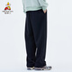 Vogelscheuche (mexikanische) Freizeithose für Männer, die vielseitige Neun-Punkte-Sport-Männerhosen für Teenager Hong Kong Style Hose Black 2 xl