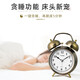 Timess alarm clock creative children's sleepy small alarm clock cartoon luminous student bedside clock quartz ringing lazy alarm clock PT832-3 sleepy 4.5 inch chrome color