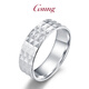 GsunG platinum couple ring new PT950 car flower star ring fashionable shiny platinum ring for men and women priced by gram, please contact customer service before bidding for gold price
