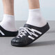 Adidas slippers men's shoes women's shoes summer sports shoes beach shoes lightweight breathable casual Birken slippers JH9848 black 36.5