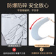全身镜贴墙自粘软镜子亚克力高清免打孔穿衣镜可折叠家用试衣镜 五星推荐-圆角【超清】 30*120CM