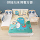 Zhibei crib solid wood multifunctional changing table newborn baby can be spliced ​​children's bed ZB698+ mattress bedding