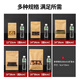 Maxcook food self-sealed bag sealed bag Kraft paper sealed bag Dried fruit snack tea storage bag 10 MCPJ3888
