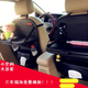 Car backrest PU storage bag seat hanging bag back chair multifunctional seat car storage seat back storage bag integrated sports seat tray style beige