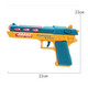 Smart little expert children's electric music toy gunshot light 2 boys and girls with small sounds suitable for 3-year-old girls gun Green war eagle sound light gun 9923+3 sections 5+ screw knife