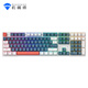 MACHENIKE K500E wired mechanical keyboard gaming keyboard laptop desktop keyboard 108 keycap brown axis RGB-Mountain Blue