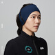 GRC unrestrained cycling earmuffs in autumn and winter fleece warm double layer protection bicycle riding ear protection men and women Black L/XL