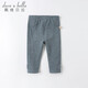 David Bella (Dave/Bella) Mode Cartoon Boy Big Pants Harem Hosen Baby Girl Herbst Baby Big Butt Hosen Hosen Denim Blue [DB16866] 73 cm (empfohlene Höhe 66-73 cm)