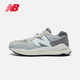 NEW BALANCE NB5740 official casual shoes for men and women, comfortable autumn and winter breathable splicing heightening lightweight sports shoes for couples, gray M5740TA 43 (foot length 27.5cm)