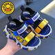 G.duck boys' sandals 2026 new summer Korean style small boys' shoes casual soft bottom children's beach shoes blue 27 (inner length 17CM suitable for feet 16.5CM)