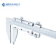 Haliang continuous vernier caliper wear-resistant chrome-plated high carbon steel 0-600_0.02mm one-way claw