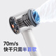 AUX hair dryer high-speed hollow leafless household silent hair care ion high-power non-harming hair dryer for blowing hair with strong wind constant temperature quick-drying portable hair dryer birthday gift