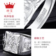 Zhenai (zhenai) PT999 platinum ring for men, diamond surface engraved platinum ring with the word 
