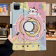 Ye yu ist für Xiaomi Tablet 6pro Schutzhülle kreative Platte 11/12,4-Zoll-Rotary Leder-Hülle 5Pro Anti-Fall Xiaomi5/6 Xiaomi Tablet 5 (11-Zoll) Rotary Leder-Hülle V3527 Musik Line Dog hören