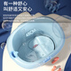 世纪宝贝（babyhood）儿童泡澡桶 加大加厚洗澡盆 【0-10岁】婴儿游泳桶浴盆 310天蓝色