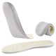 3AnGnI Latex Warm Insole for Men and Women Winter Thickened Cotton Insole High Elasticity Super Soft Shock Absorption Beige Size 37-38
