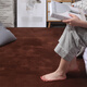 DONOYA Doroya Bedroom Carpet Full Thick Short Pile Light Luxurious Lazy Home Easy-Care Bedroom Thickened Anti-Slip Bedside Blanket Customized Khaki 50x80cm