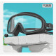 
Drifting goggles waterproof swimming goggles large frame for men and women waterproof and anti-fog HD swimming glasses children's swimming goggles white high definition large frame - adult model (K690) swimming set - [storage box + nose clip + swimming cap]