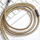 Line art craftsman Senheiser IE300IE600IE900 upgrade line MMCX Xielantu second generation Shure 846 headphones line Gold and silver 4.4 balanced headline upgraded line 2.5mm balanced head straight head MMCX/Xielantu second generation/Shure 846, etc.