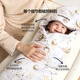 DOMIAMIA baby bag is held by a newborn quilt and quilt is not shocked and jumped. Baby baby quilt is covered with a single hug blanket