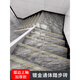 XMSJ1200x470mm integrated arc edge glazed whole body stair step brick steps anti-slip wear-resistant tiles can be processed 12126 whole body white edge 1.2 meters