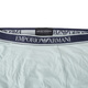 Armani (Armani) EA Nouveau produit Logo masculin Jacquard Elastic Fit Elastic Boxer sous-vêtements trois ensembles de cadeaux Men Men 111357 4R717 13082 Green / Purple / Blue L
