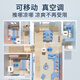 Wanbo Mobile Klimaanlage Single Heizung und Kühlmaschine Haus Küche Wohnzimmer Haus kleiner Kompressor kostenlos Installation kostenlos Abwasser Miet Haus Schlafzimmer Schlafzimmer Klimaanlagen Lüfter 1 Pferd - Einzelkühlung [anwendbar auf 8]